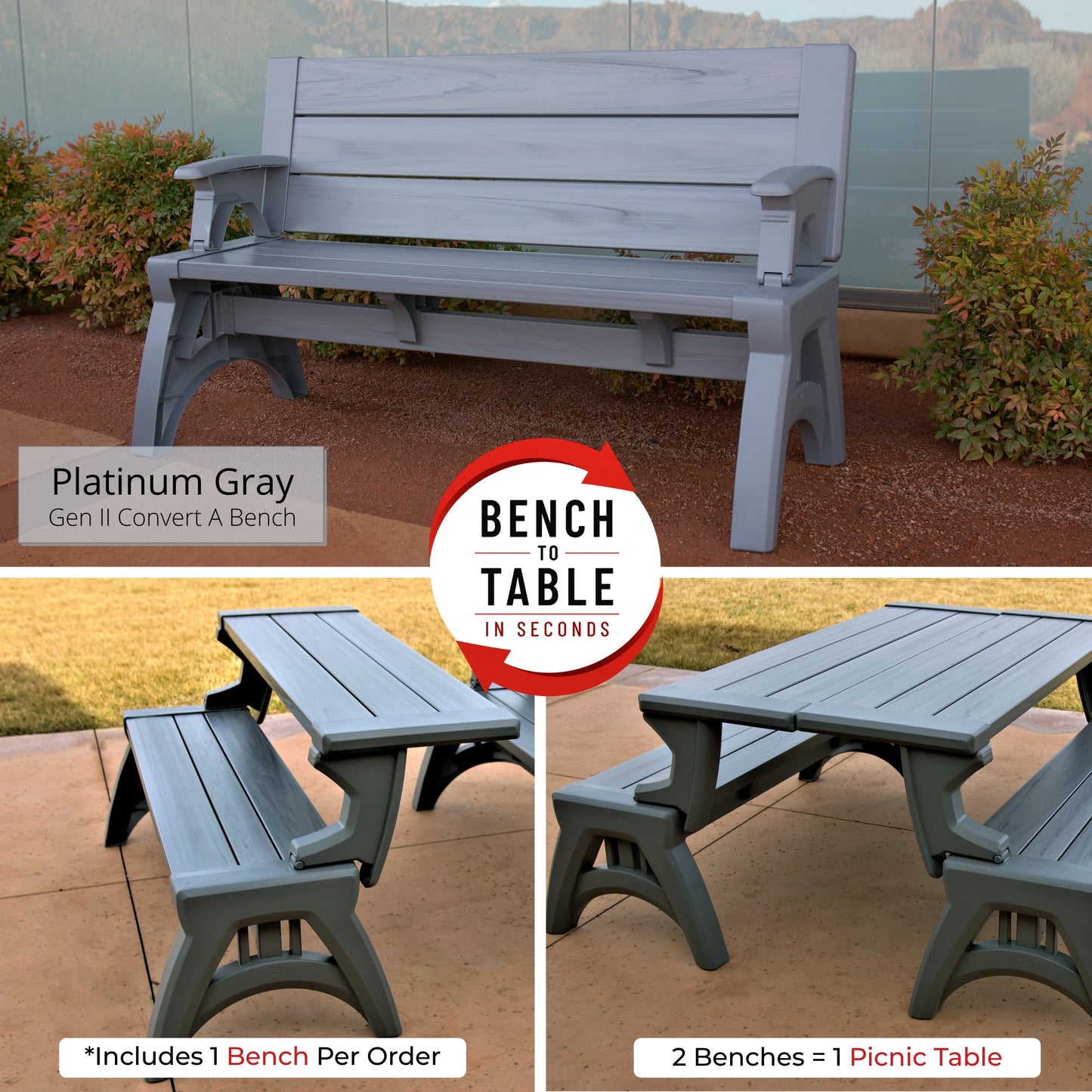 Convert a Bench Gen 2
